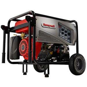 Honeywell 7,500 Watt 420cc OHV Portable Gas Powered Generator with Electric Start